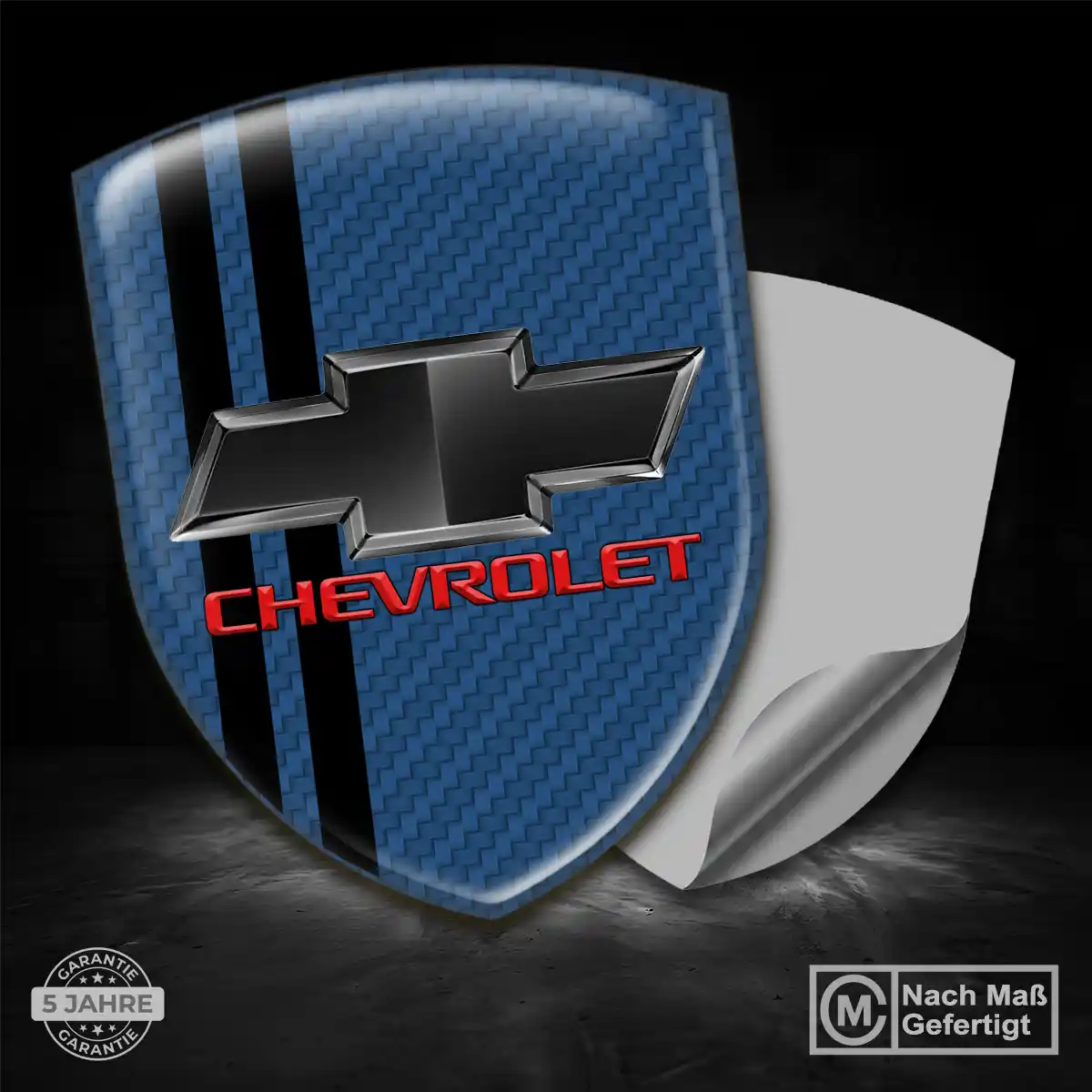 Chevrolet Aufkleber 3D Gel Emblem Auto Stilvolles Design