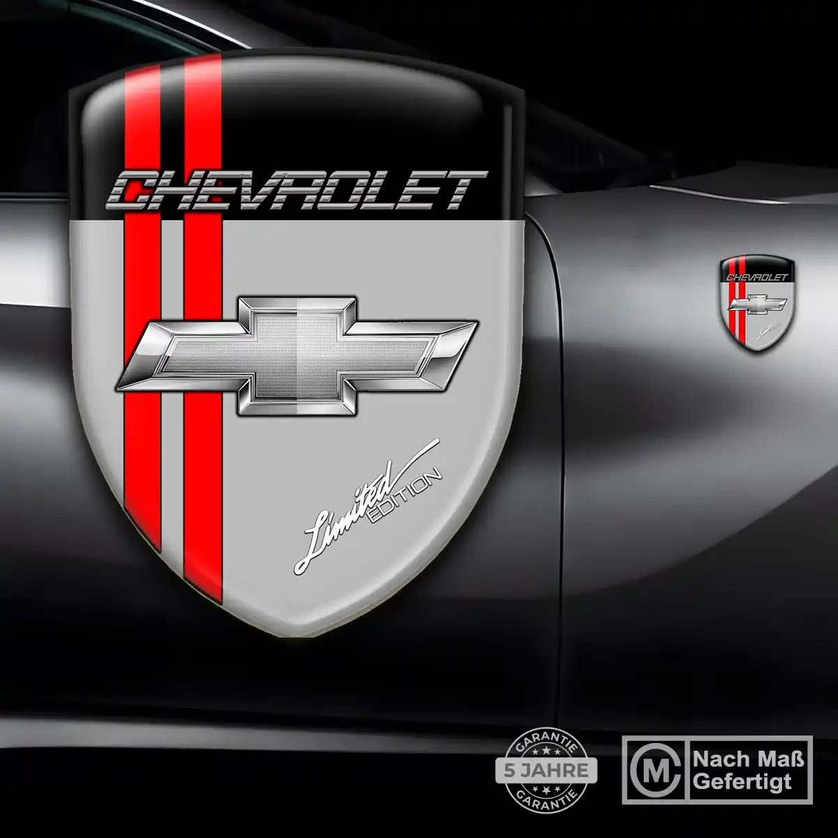 Chevrolet Aufkleber 3D Gel Emblem Premium-Edition