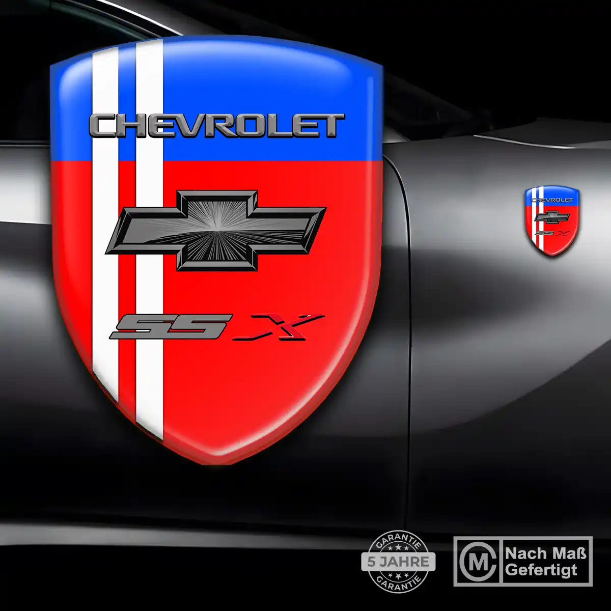 Chevrolet Aufkleber 3D Gel Embleme Auto Premium-Edition