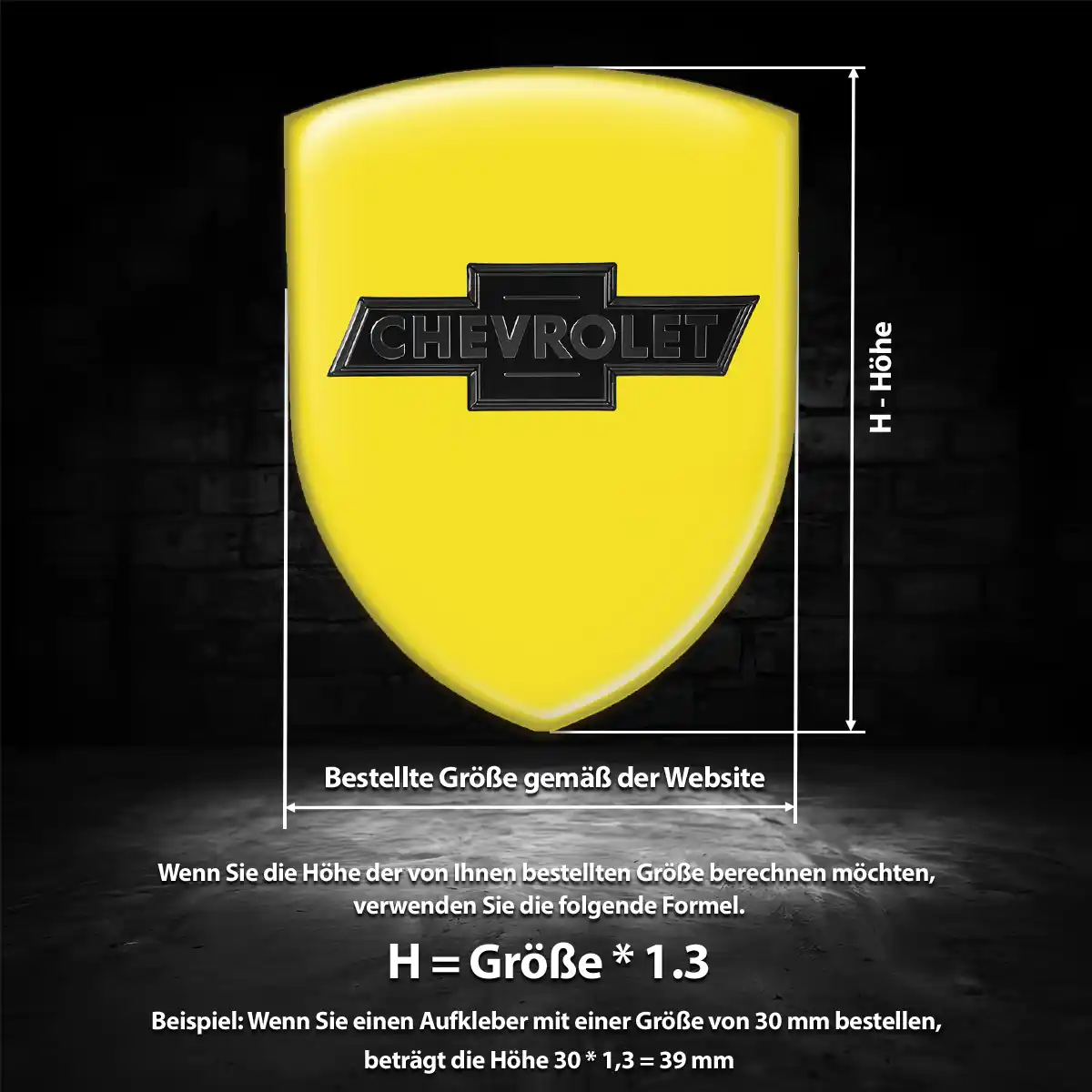 Chevrolet Aufkleber 3D Gel Embleme Auto Stilvolles Design