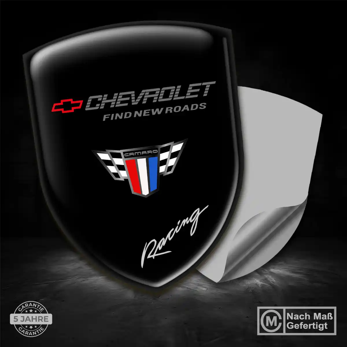 Chevrolet Aufkleber 3D Gel Embleme Limitierte Auflage