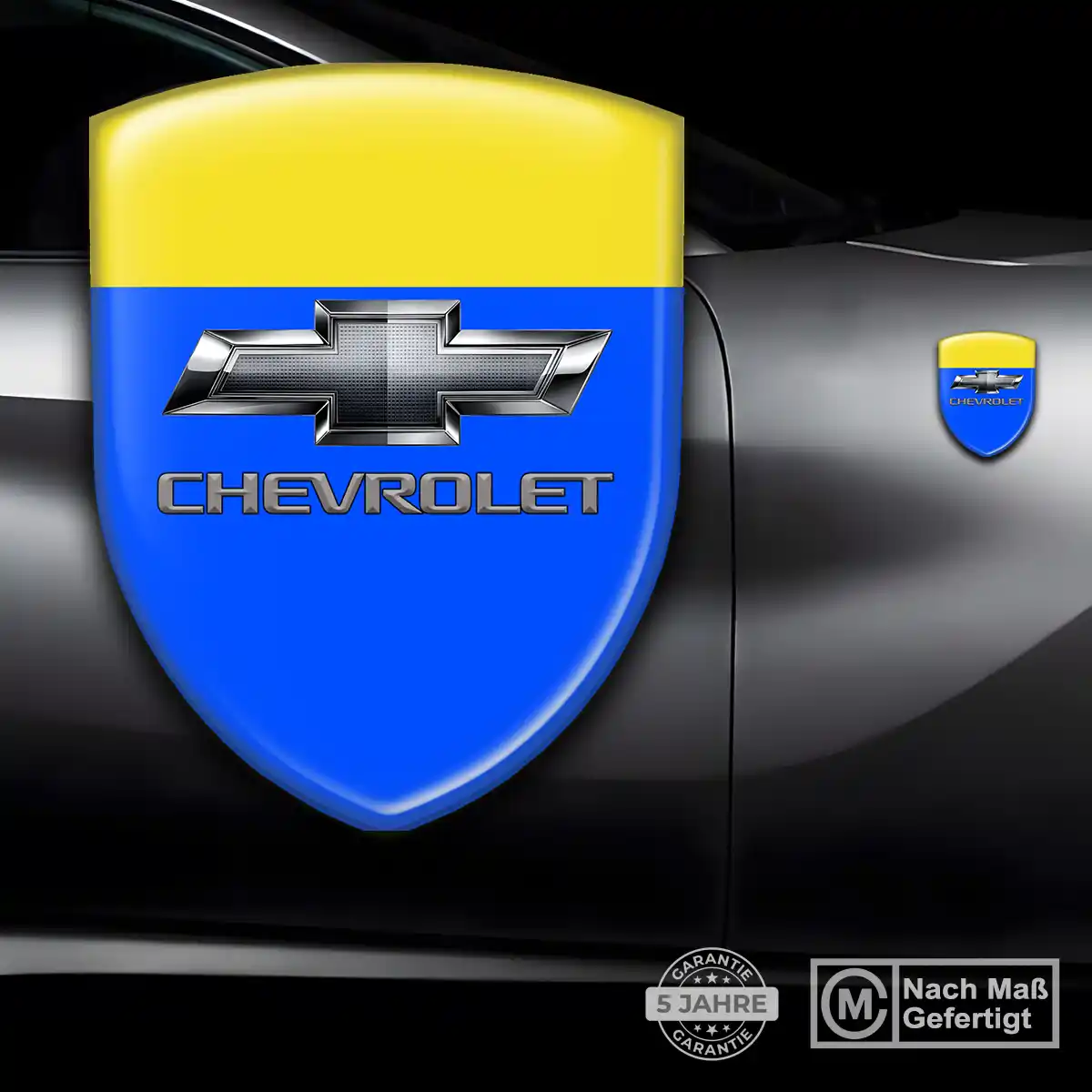 Chevrolet Aufkleber 3D Gel Embleme Premium-Edition