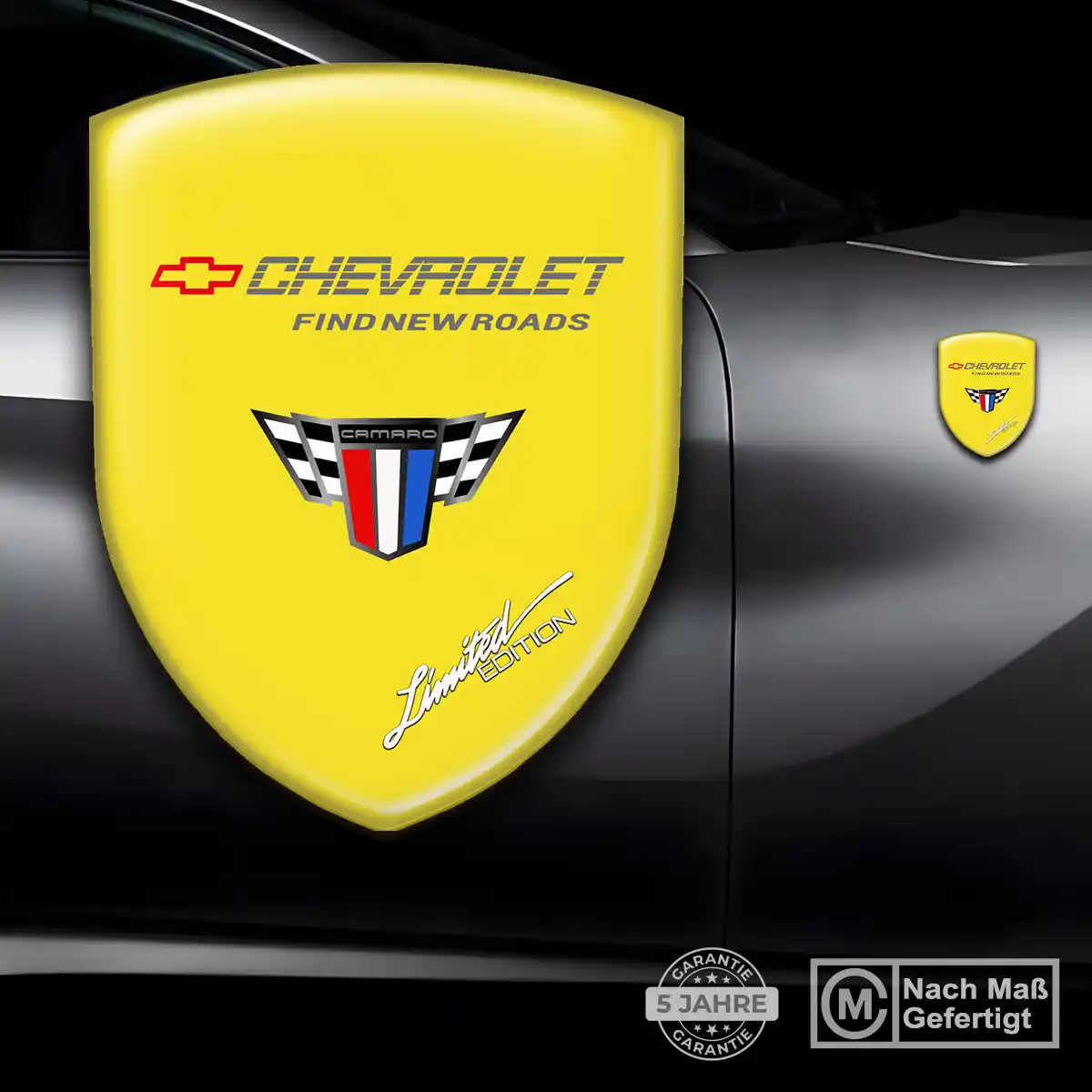 Chevrolet Aufkleber 3D Gel Silikon Auto Limitierte Auflage