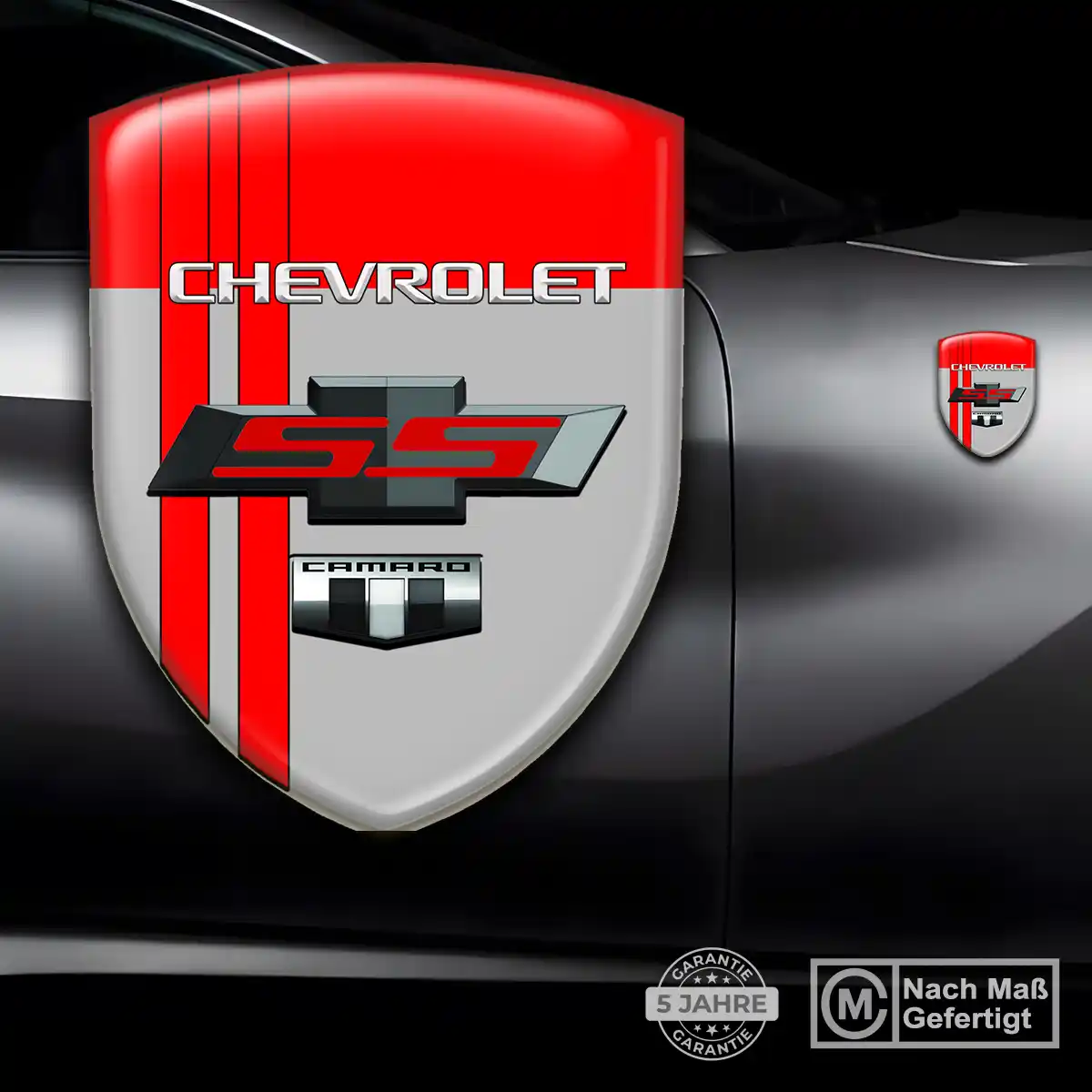 Chevrolet Aufkleber 3D Gel Silikon Auto Premiumqualität