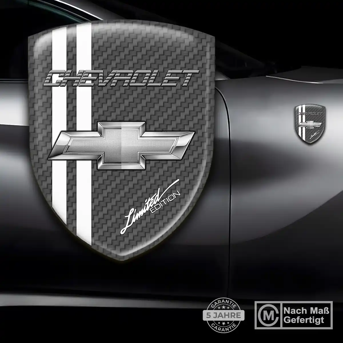 Chevrolet Aufkleber 3D Gel Silikon Auto Stilvolles Design