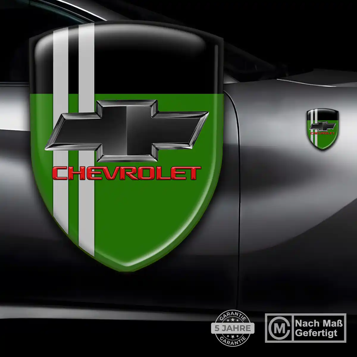 Chevrolet Aufkleber 3D Gel Silikon Limitierte Auflage