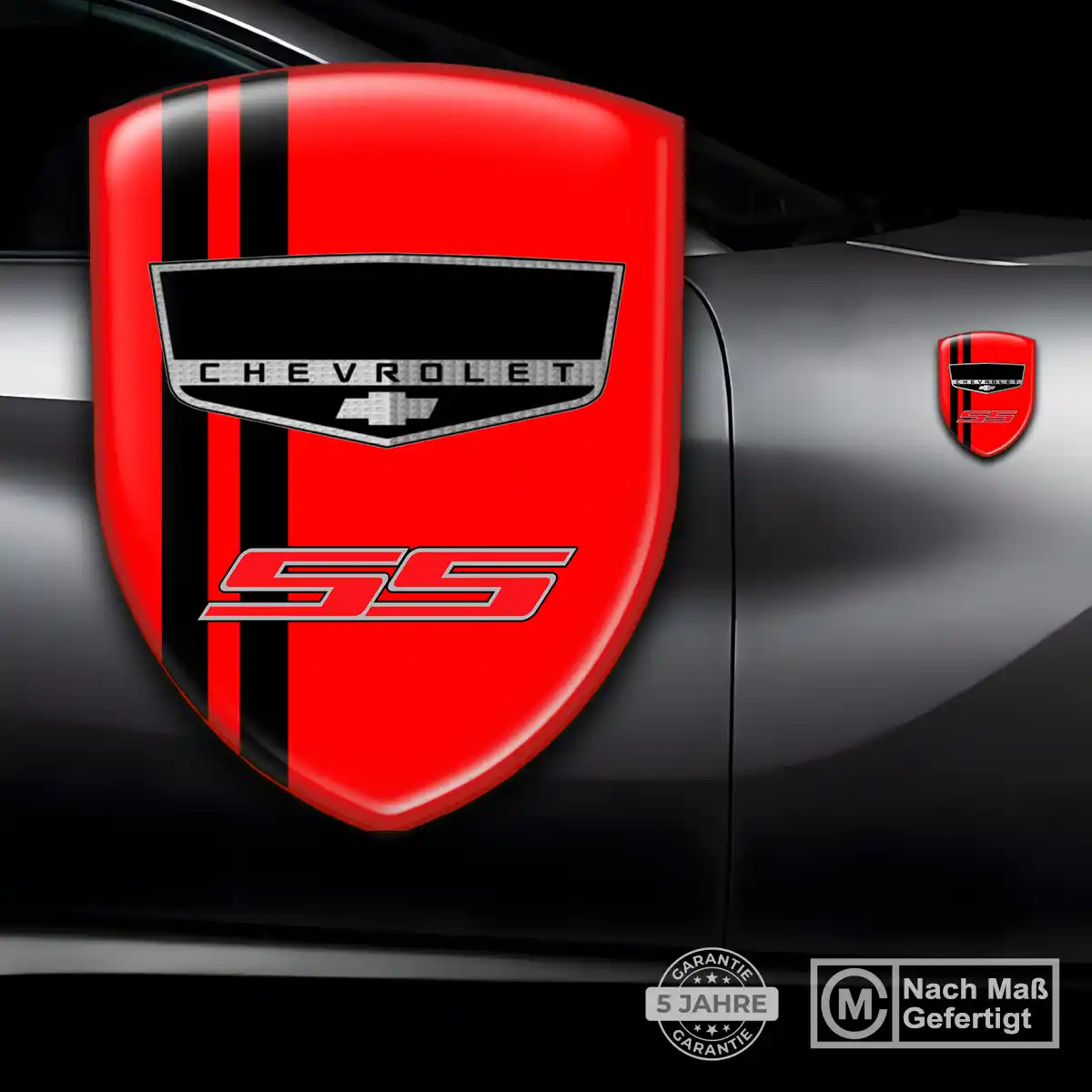 Chevrolet Aufkleber 3D Gel Silikon Premium-Edition