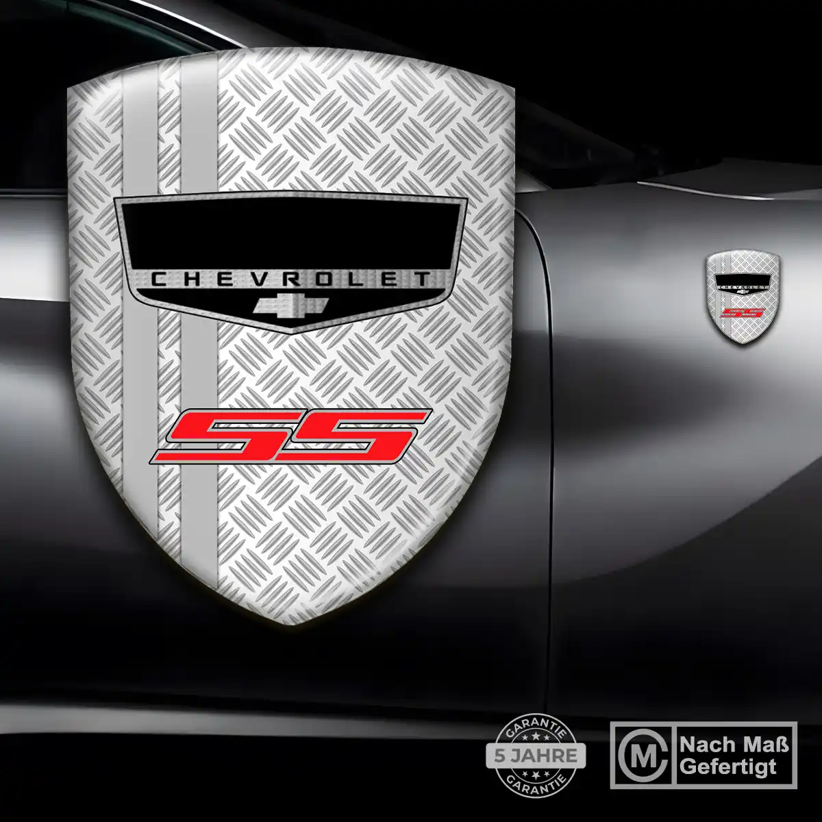 Chevrolet Aufkleber 3D Gel Wappen Auto Limitierte Auflage