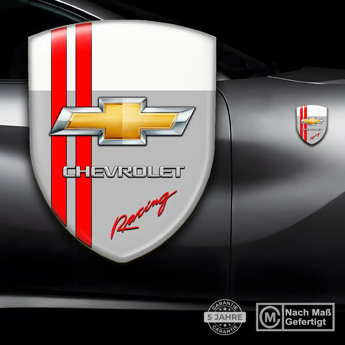 Chevrolet Aufkleber 3D Gel Wappen Auto Premium-Edition