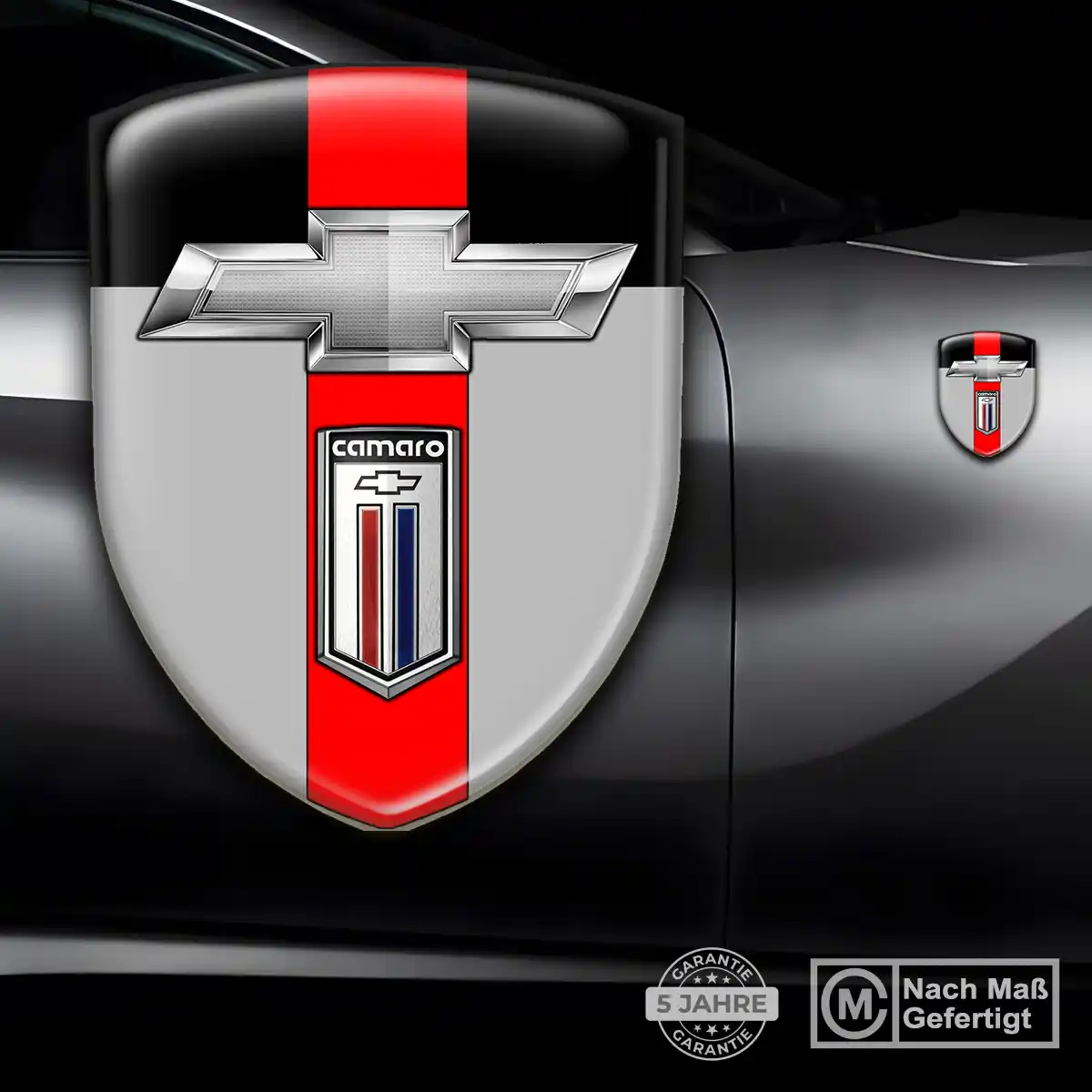 Chevrolet Aufkleber 3D Gel Wappen Auto Stilvolles Design