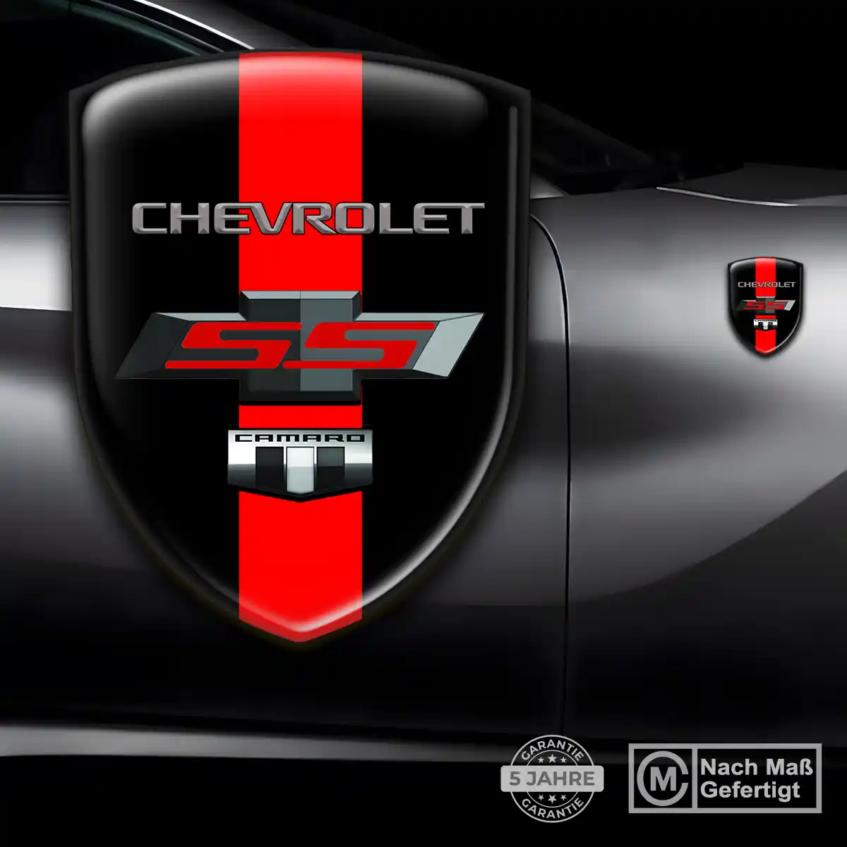 Chevrolet Aufkleber 3D Gel Wappen Stilvolles Design