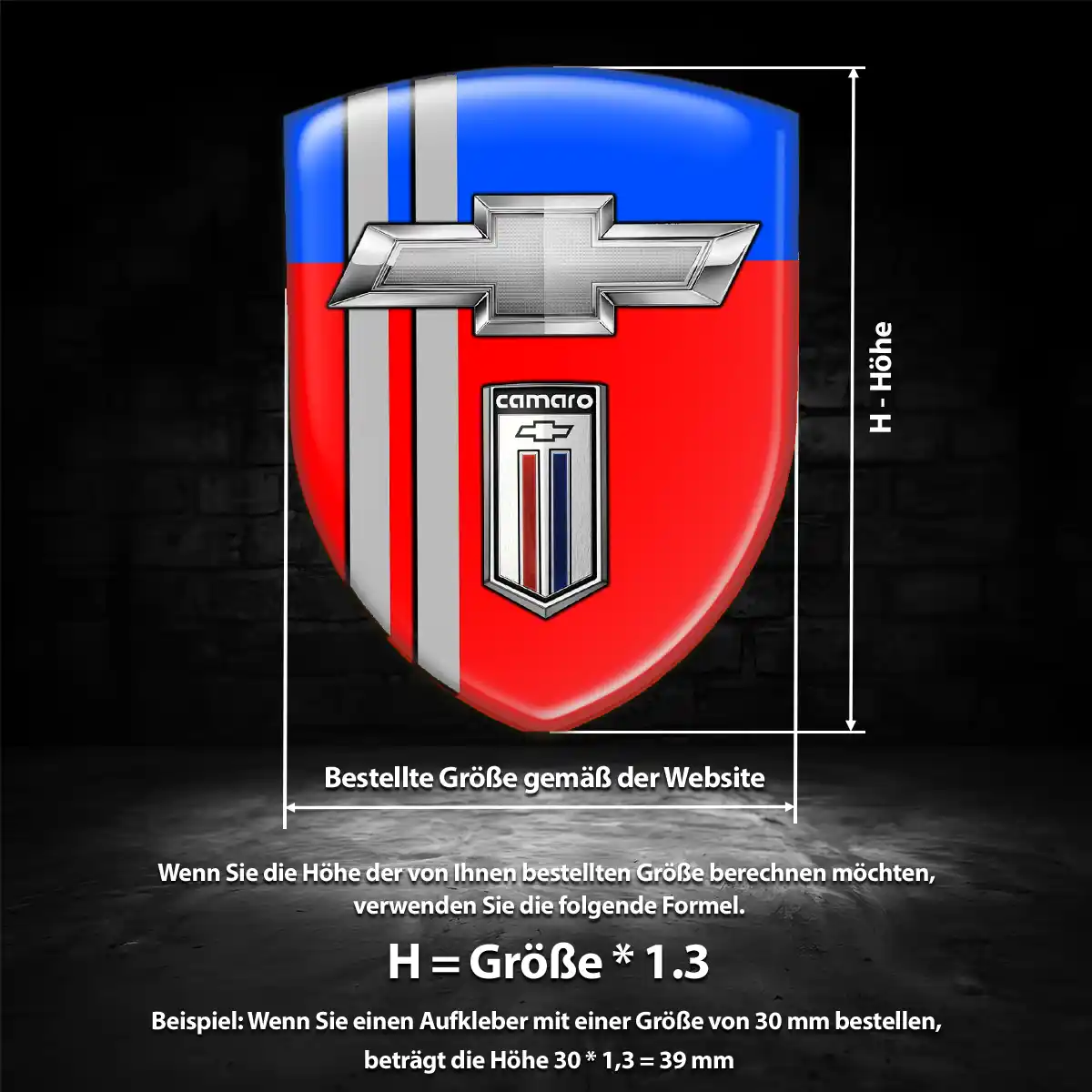 Chevrolet Aufkleber Emblem Auto Hohe Qualität