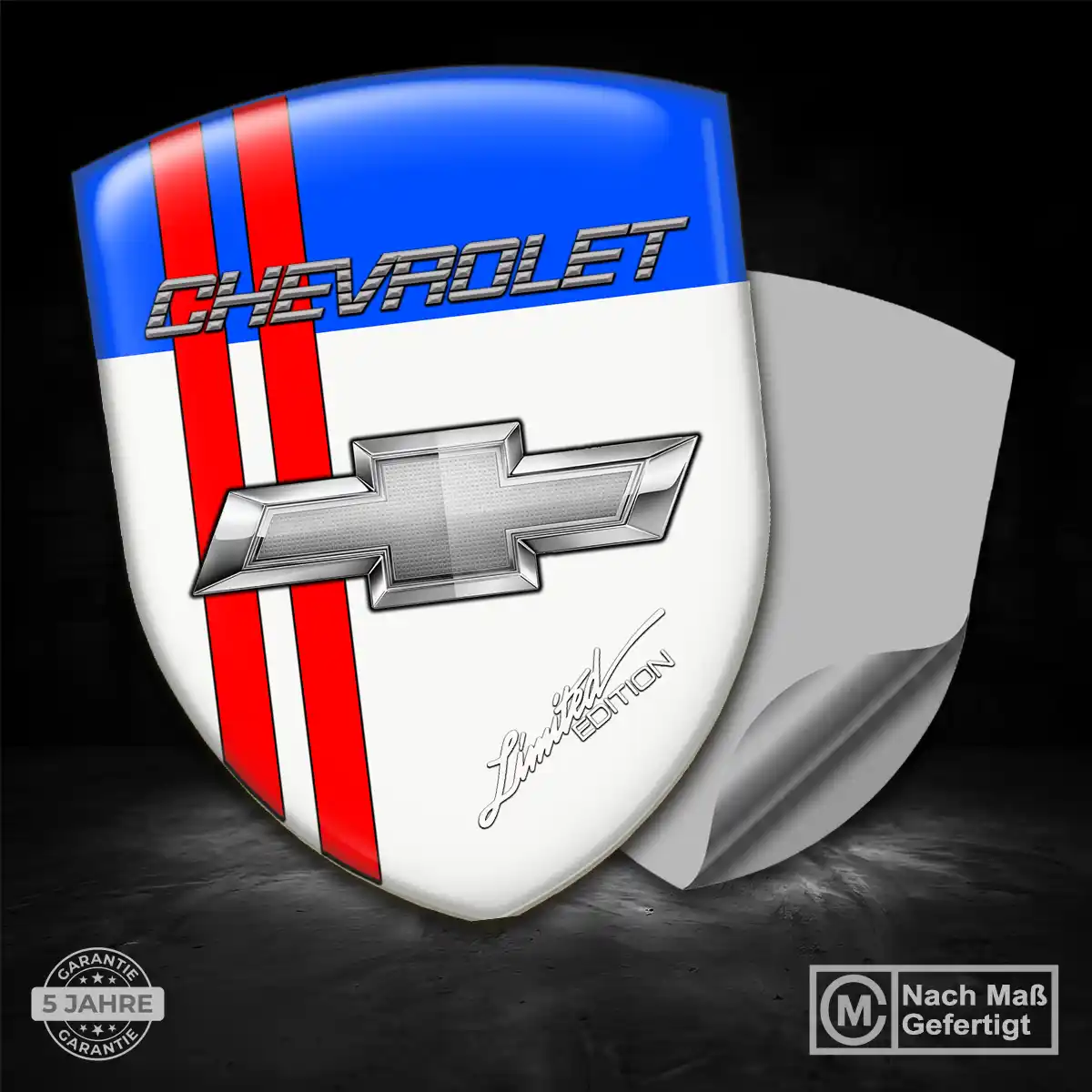 Chevrolet Aufkleber Emblem Auto Limitierte Auflage