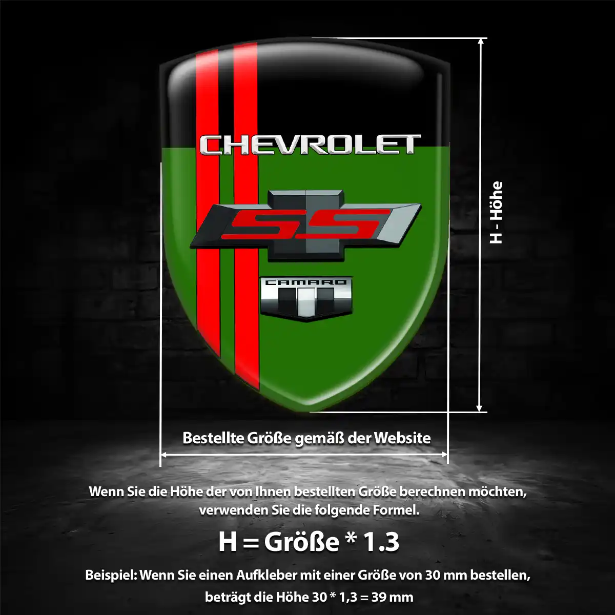 Chevrolet Aufkleber Emblem Auto Stilvolles Design