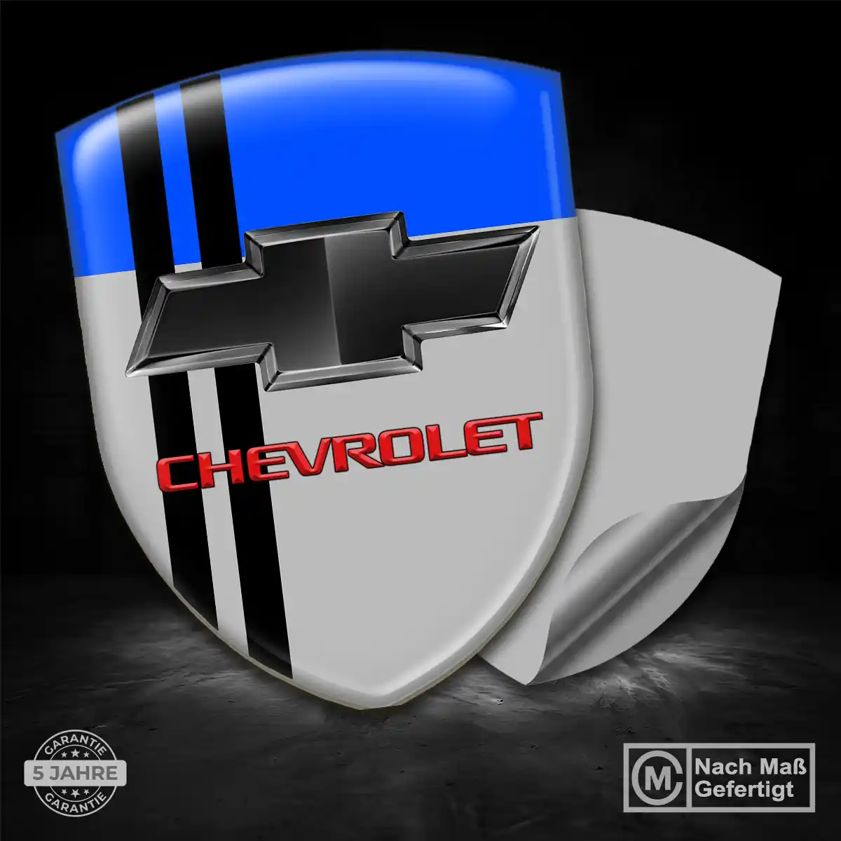 Chevrolet Aufkleber Emblem Premium-Edition