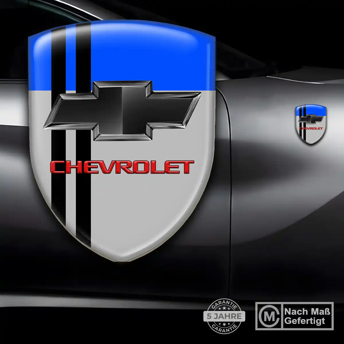 Chevrolet Aufkleber Emblem Premium-Edition