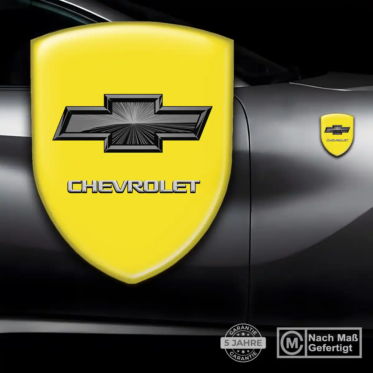 Chevrolet Aufkleber Embleme Silikon Premium-Edition