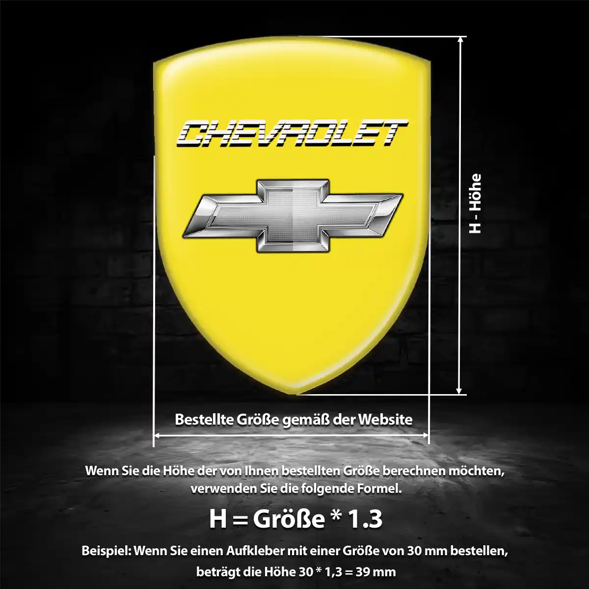 Chevrolet Aufkleber Embleme Silikon Stilvolles Design