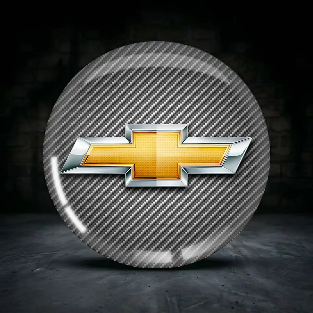 Chevrolet Aufkleber Nabendeckel Premium-Edition