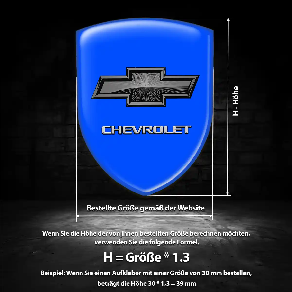 Chevrolet Aufkleber Silikon Embleme Auto Stilvolles Design