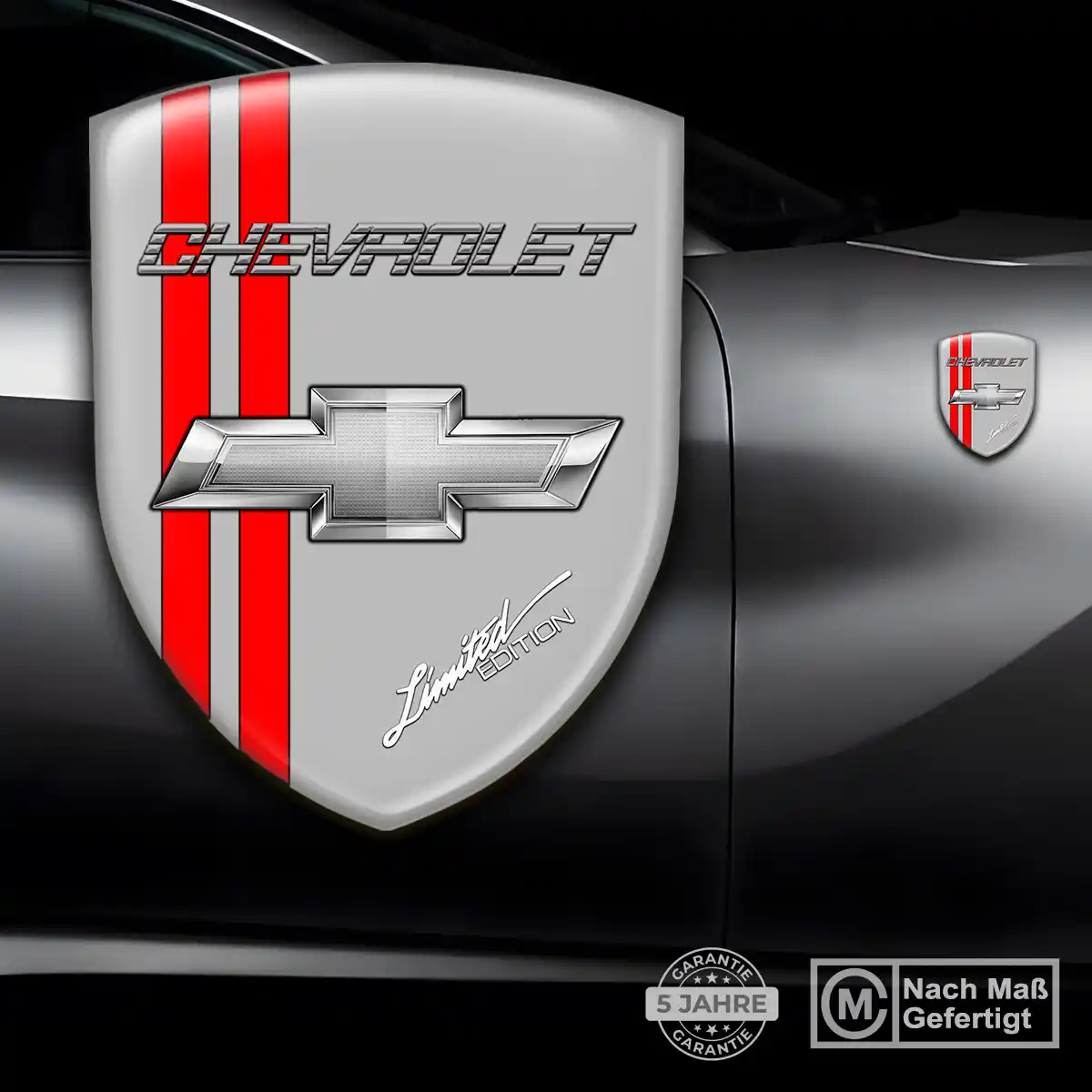 Chevrolet Aufkleber Wappen Emblem Auto Limitierte Auflage