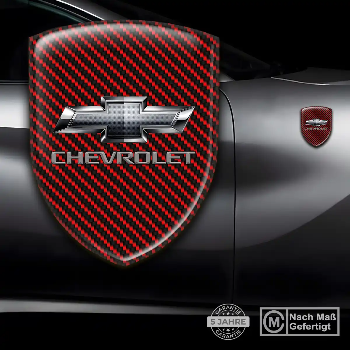 Chevrolet Aufkleber Wappen Emblem Auto Premium-Edition