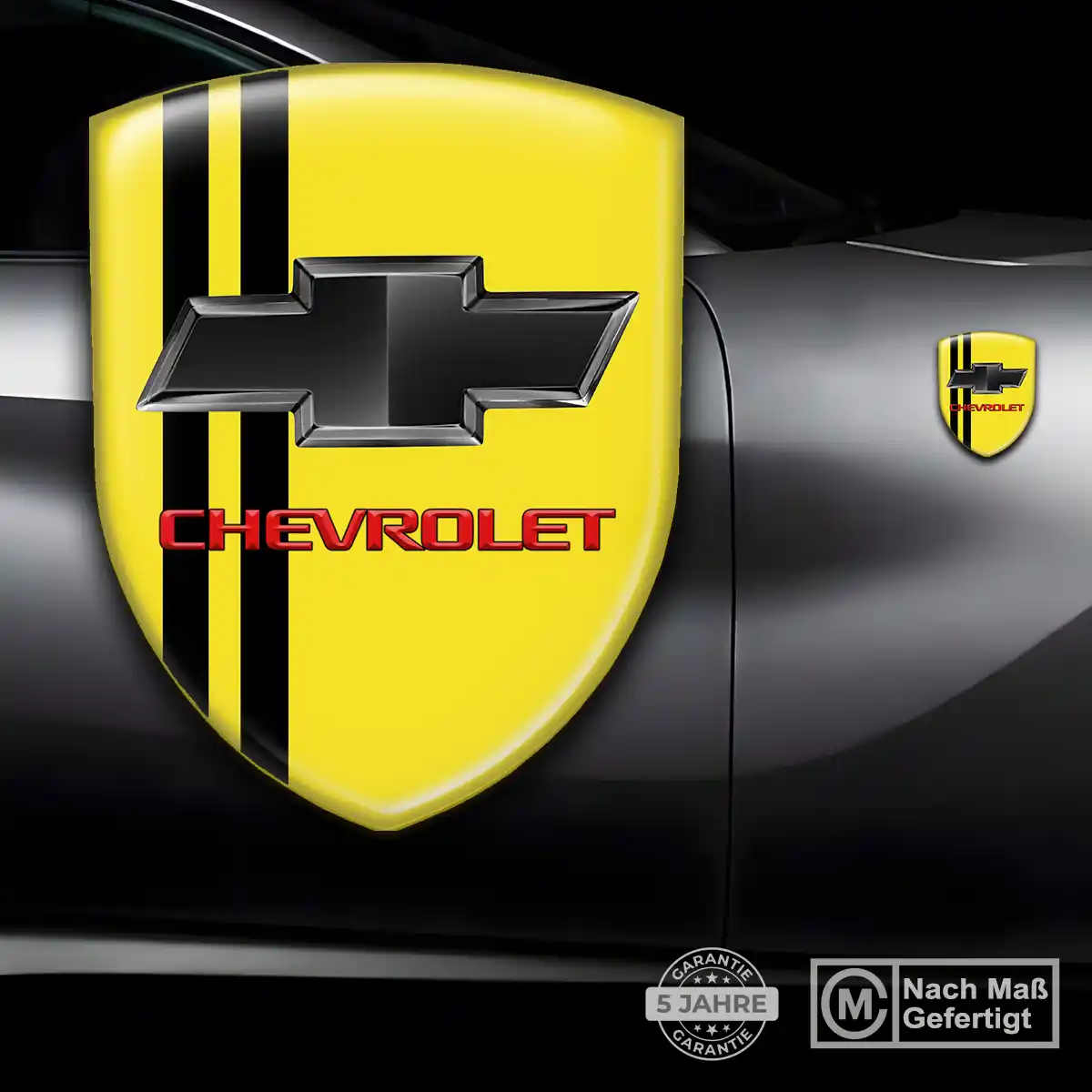 Chevrolet Aufkleber Wappen Emblem Auto Stilvolles Design