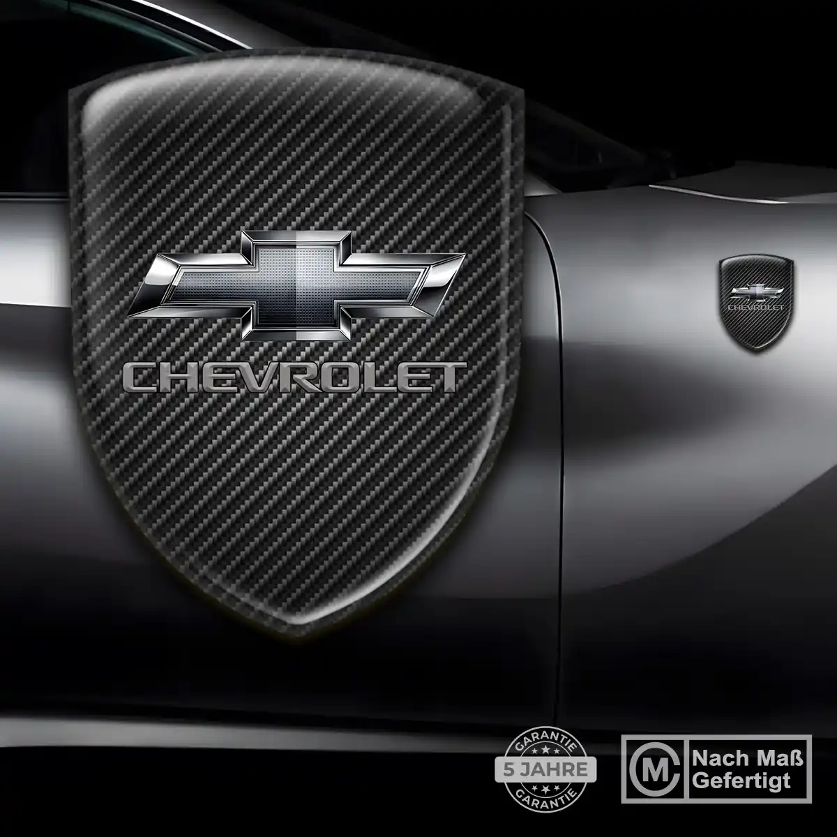 Chevrolet Aufkleber Wappen Emblem Premium-Edition