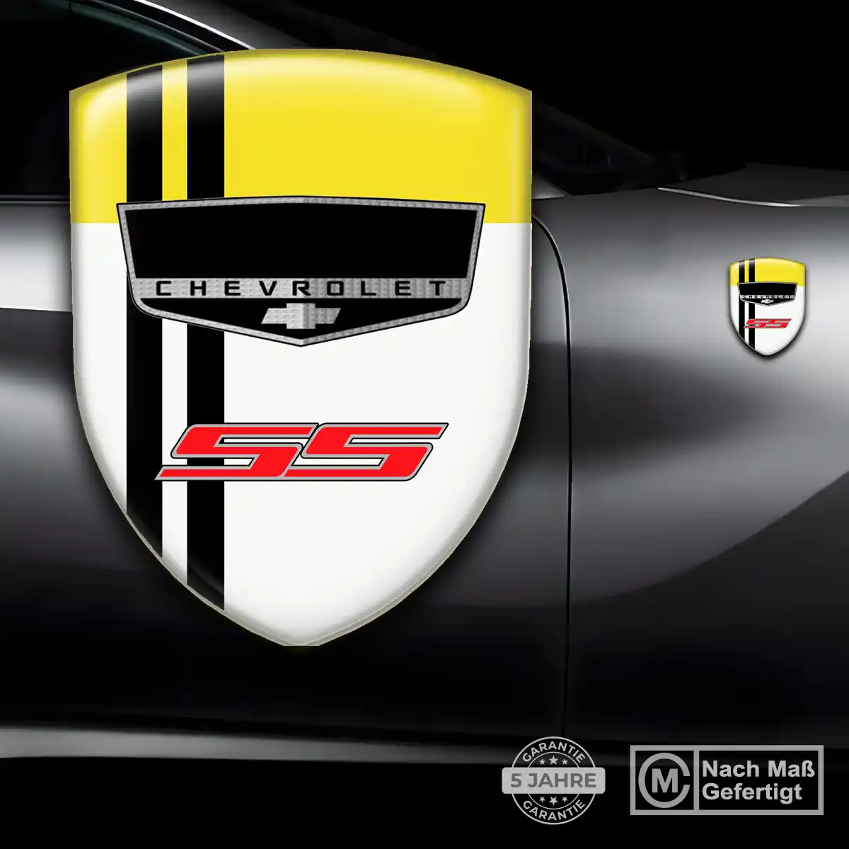 Chevrolet Aufkleber Wappen Emblem Premiumqualität