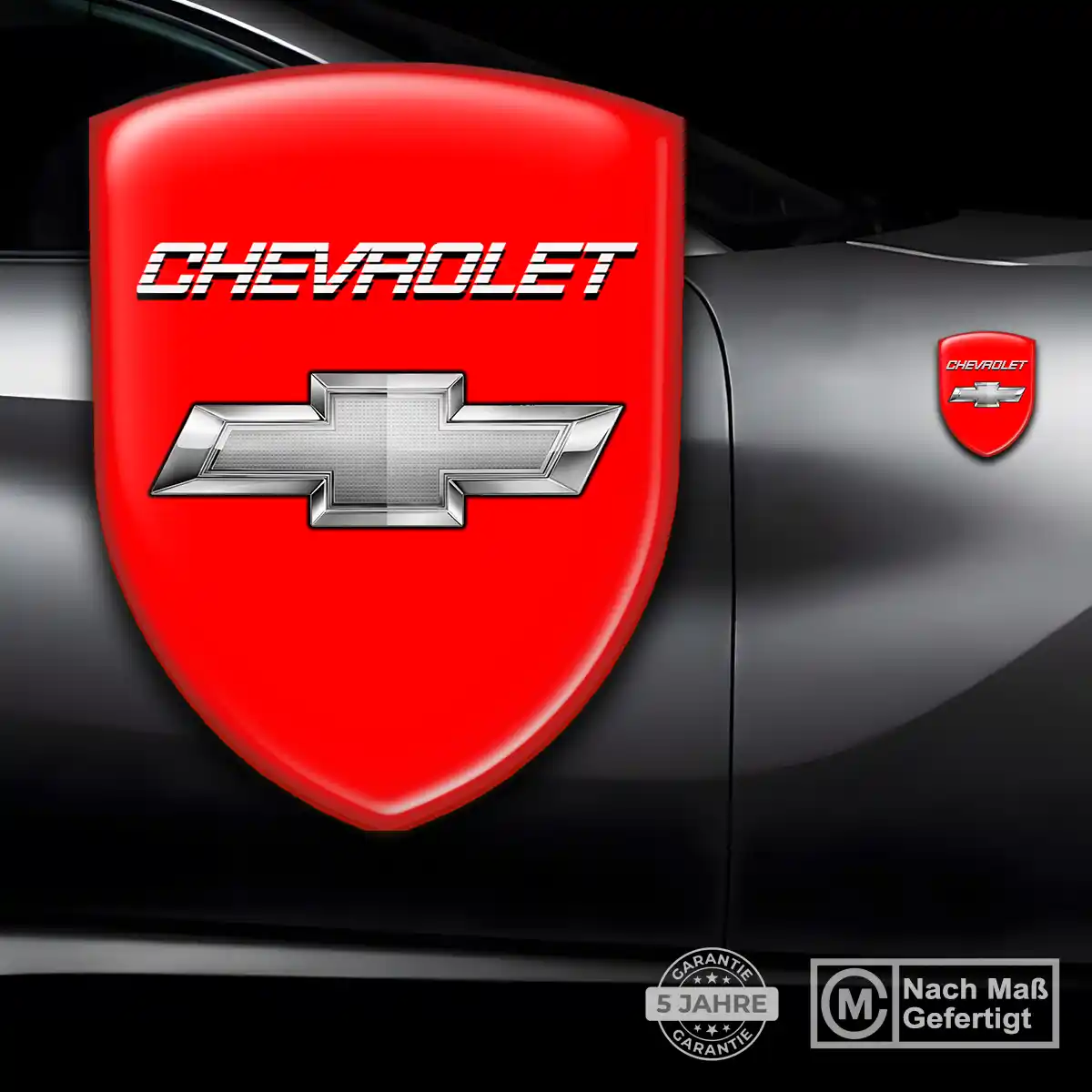 Chevrolet Aufkleber Wappen Premium-Edition