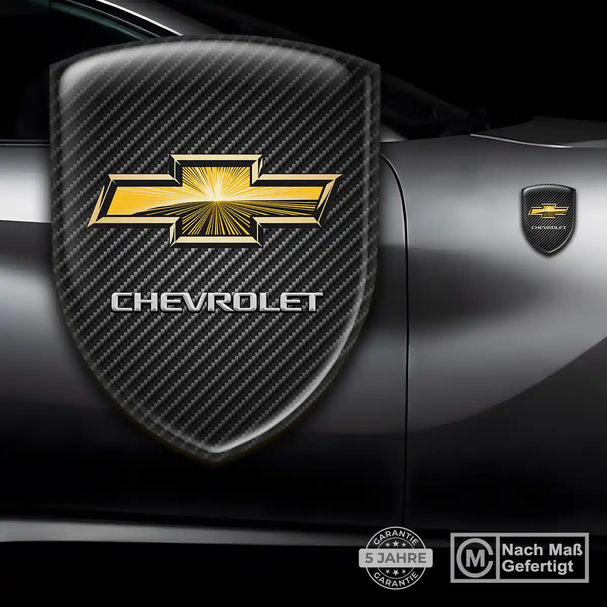 Chevrolet Aufkleber Wappen Premiumqualität