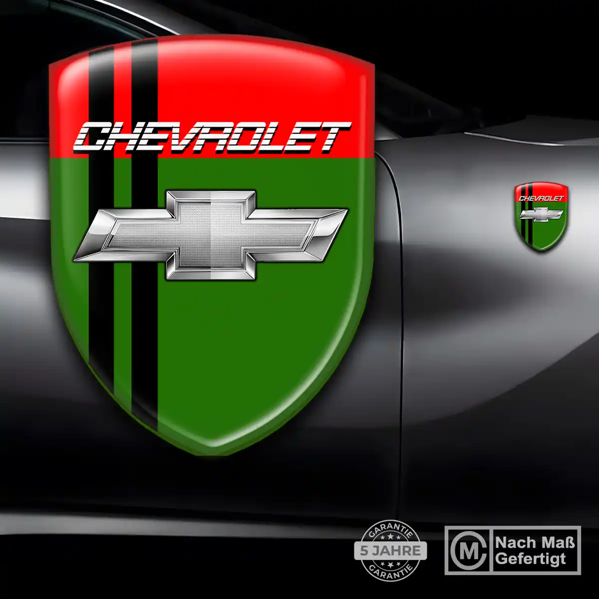 Chevrolet Aufkleber Wappen Stilvolles Design