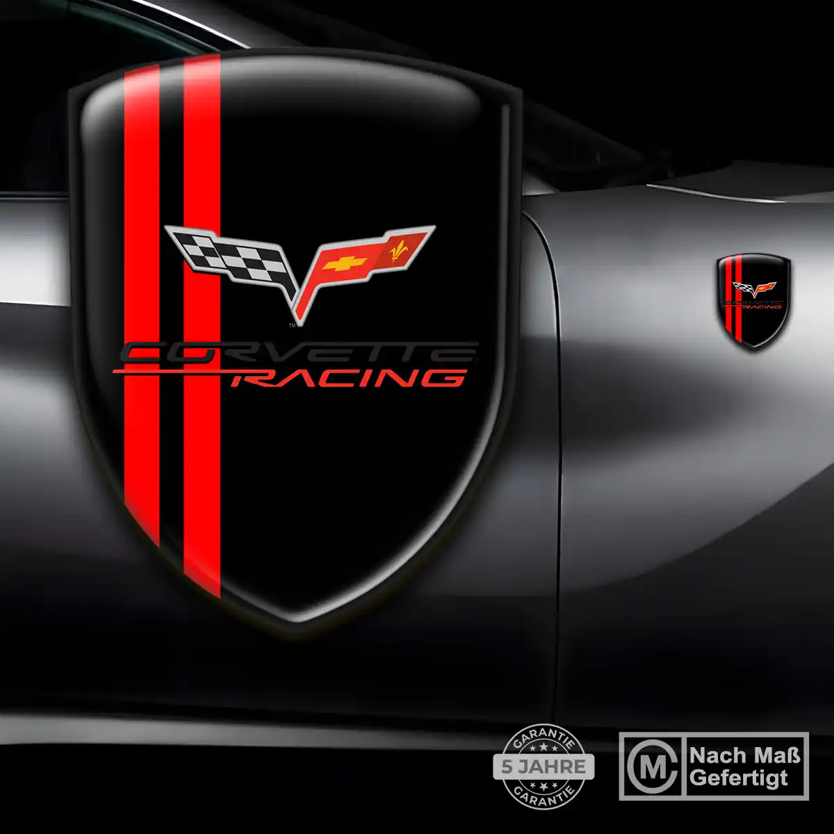 Chevrolet Corvette 3D Gel Aufkleber Emblem Luxus-Edition