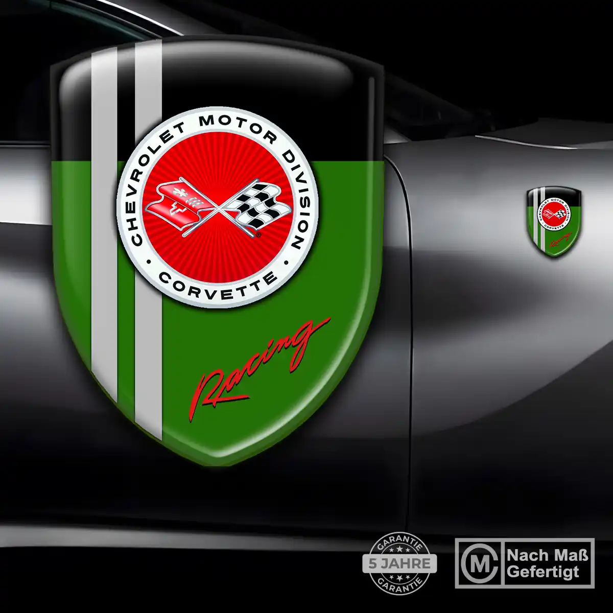 Chevrolet Corvette 3D Gel Aufkleber Embleme Auto Limitierte Auflage