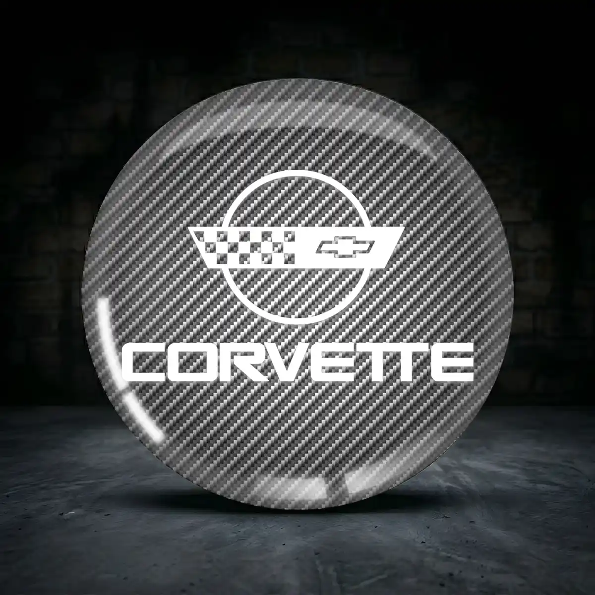 Chevrolet Corvette 3D Gel Aufkleber Embleme Limitierte Auflage