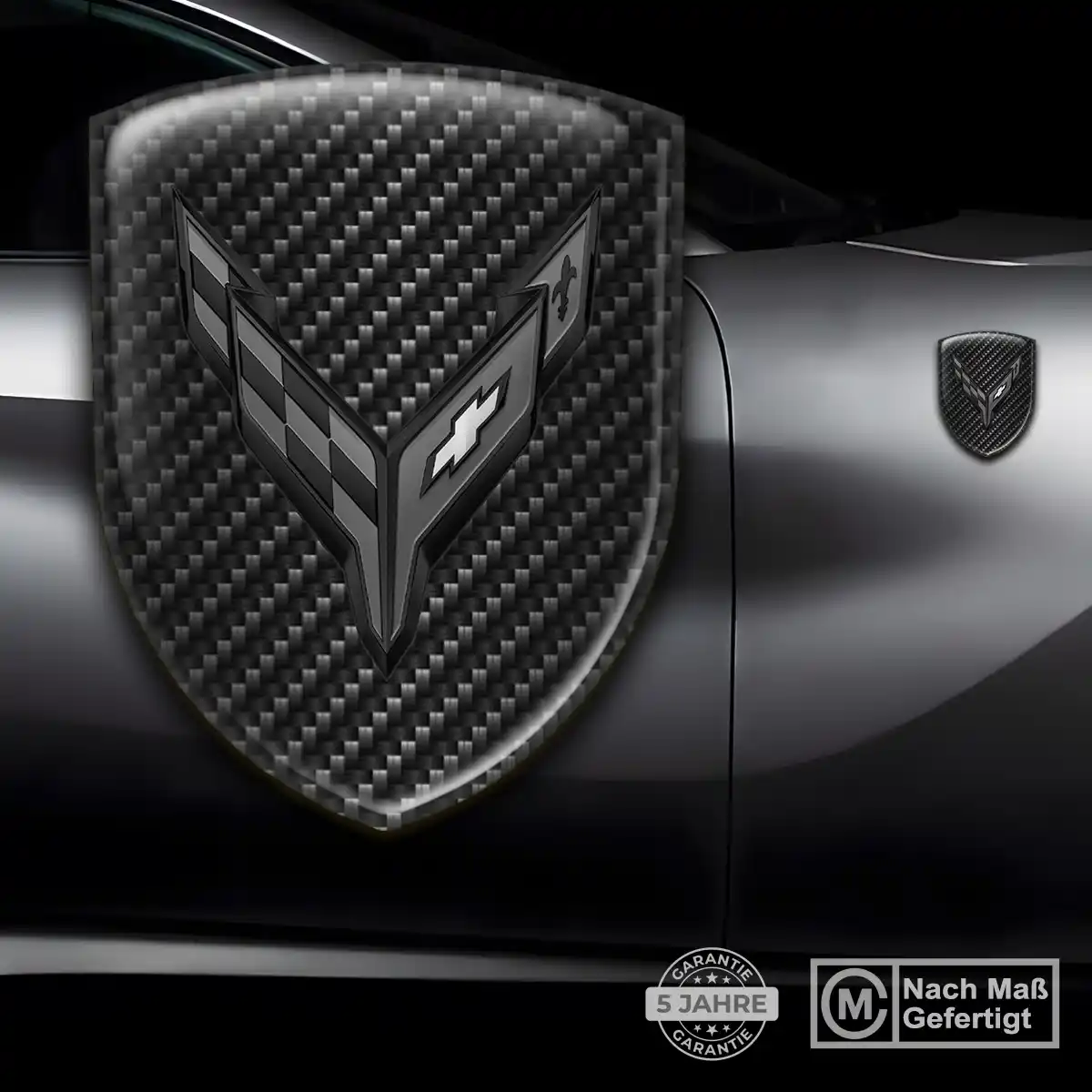 Chevrolet Corvette Aufkleber 3D Gel Embleme Luxus-Edition