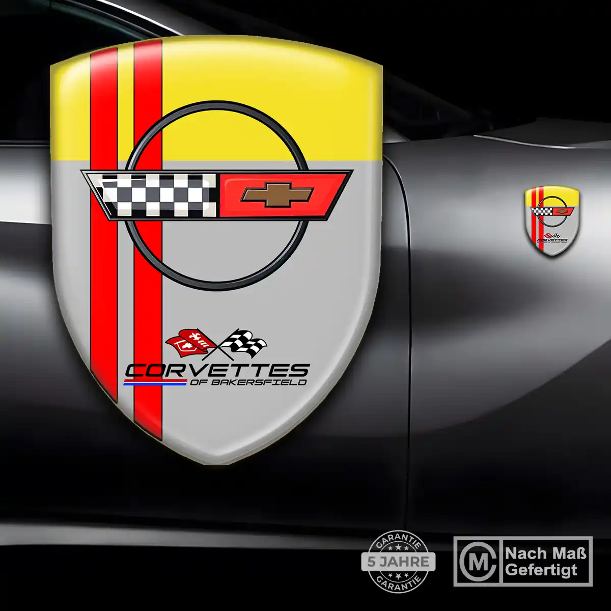 Chevrolet Corvette Aufkleber Auto Premiumqualität