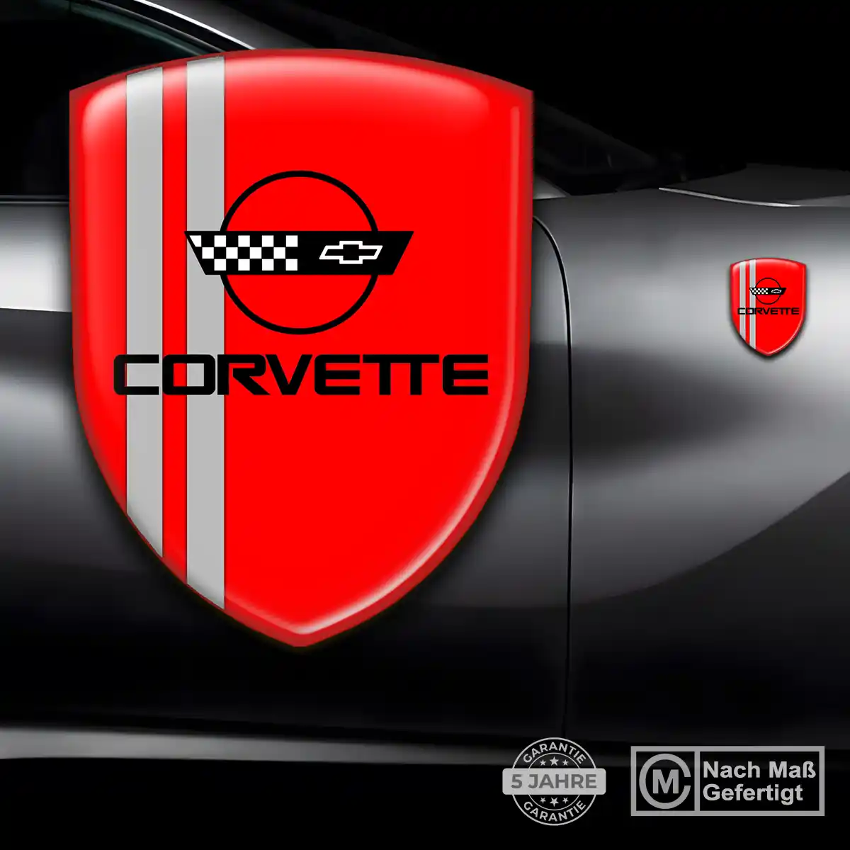 Chevrolet Corvette Aufkleber Emblem Auto Premium-Edition