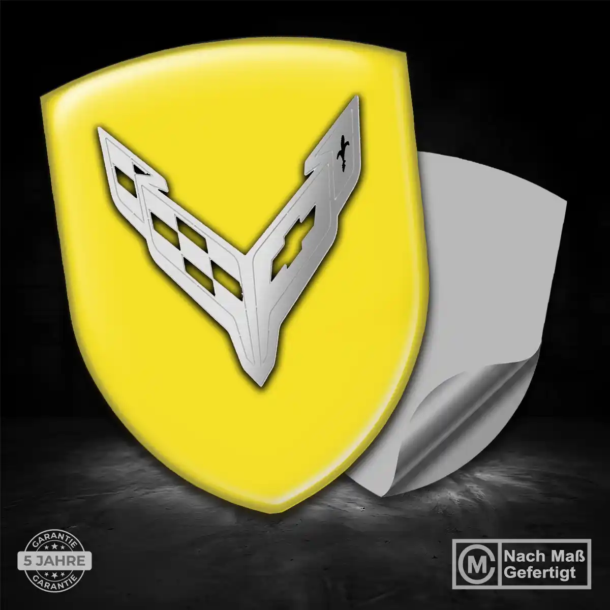 Chevrolet Corvette Aufkleber Emblem Limitierte Auflage