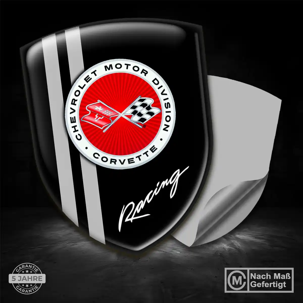 Chevrolet Corvette Aufkleber Emblem Luxus-Edition