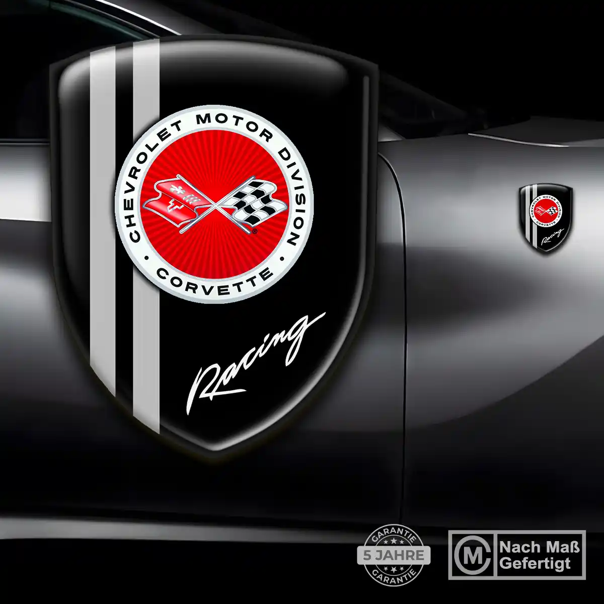 Chevrolet Corvette Aufkleber Emblem Luxus-Edition