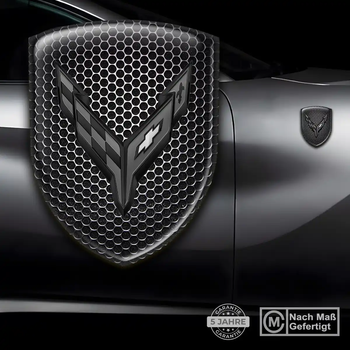 Chevrolet Corvette Aufkleber Silikon Embleme Auto Premiumqualität
