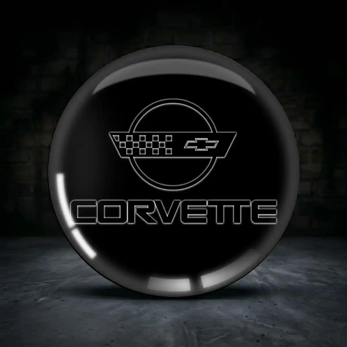 Chevrolet Corvette Aufkleber Silikon Embleme Hohe Qualität