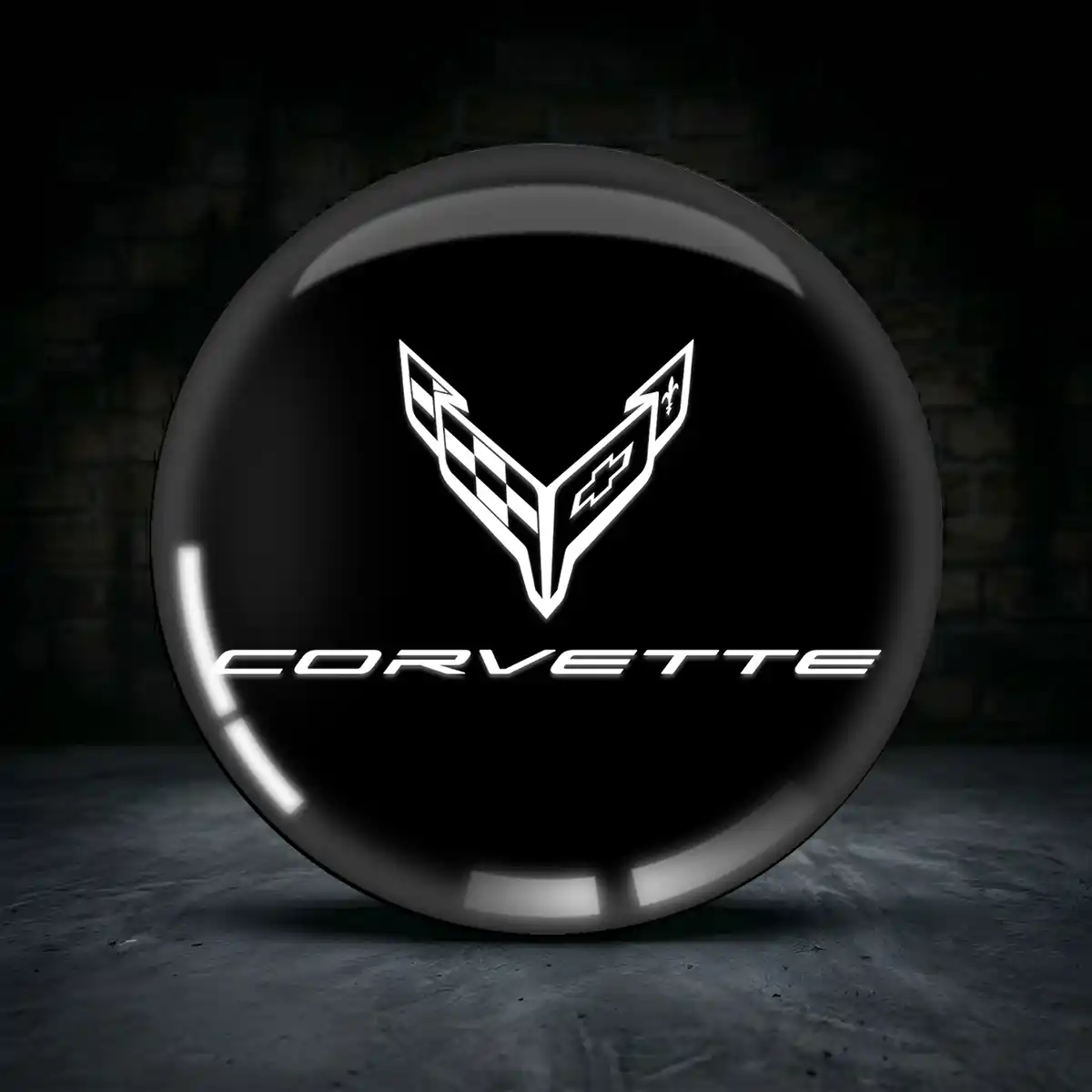 Chevrolet Corvette Aufkleber Silikon Embleme Stilvolles Design