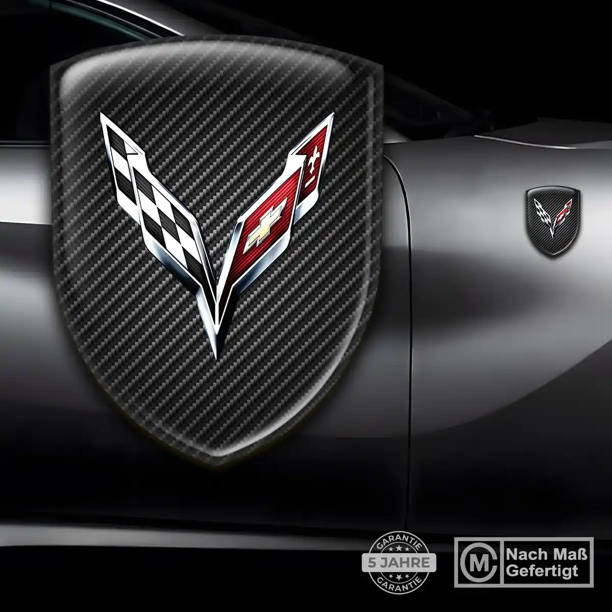 Chevrolet Corvette Emblem Aufkleber Auto Luxus-Edition