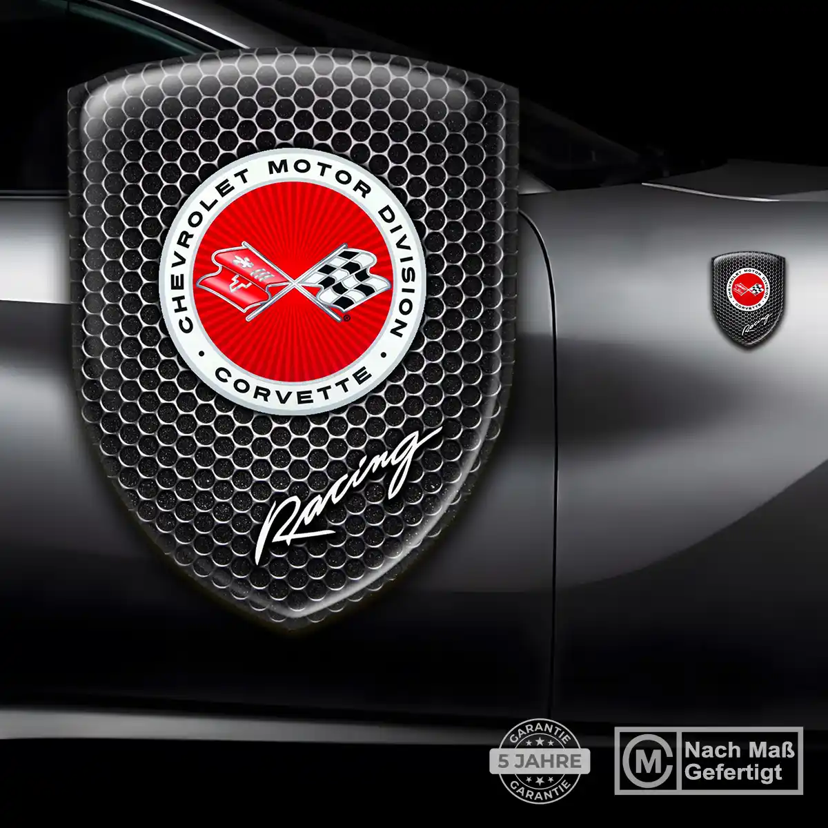 Chevrolet Corvette Emblem Aufkleber Auto Premium-Edition