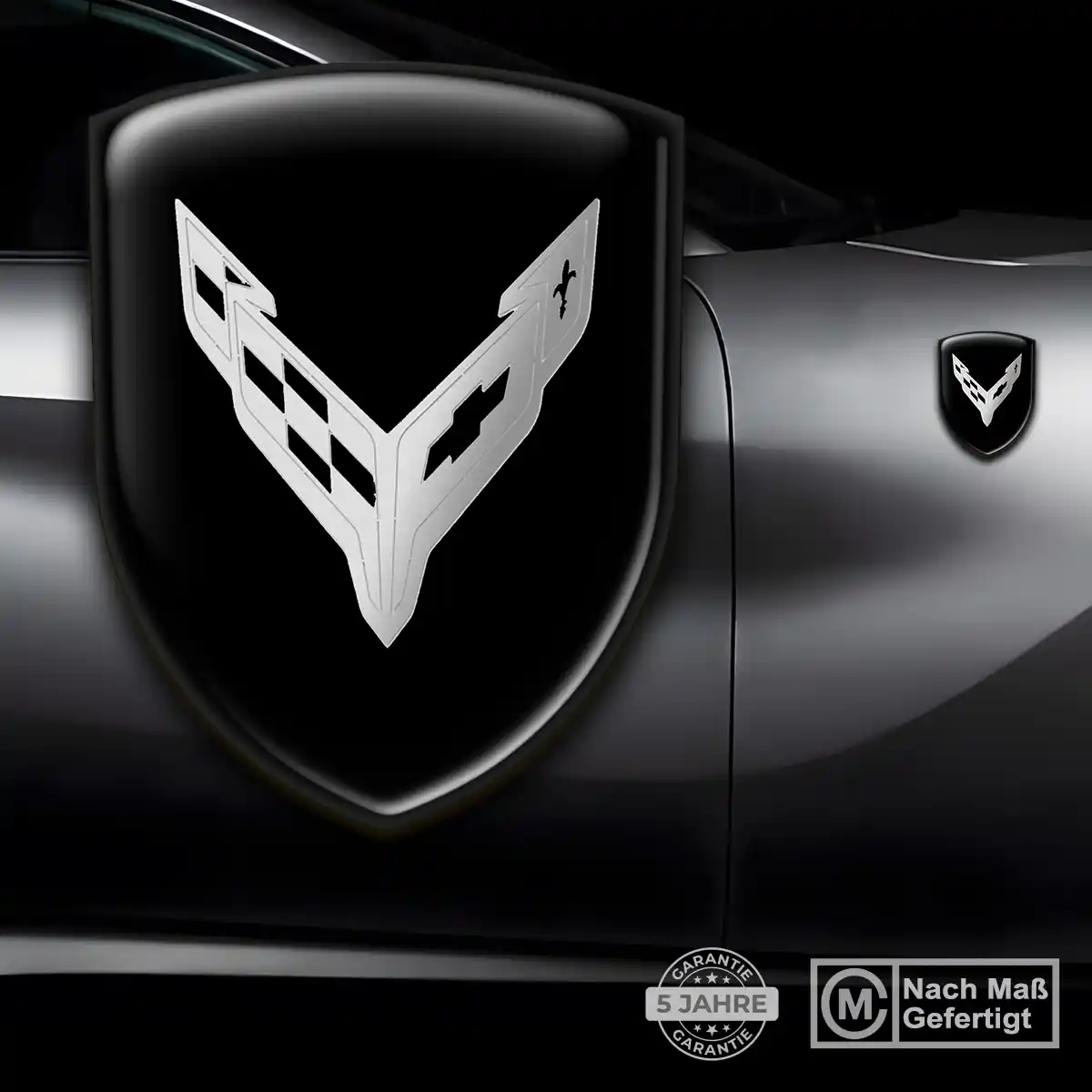 Chevrolet Corvette Emblem Auto Luxus-Edition