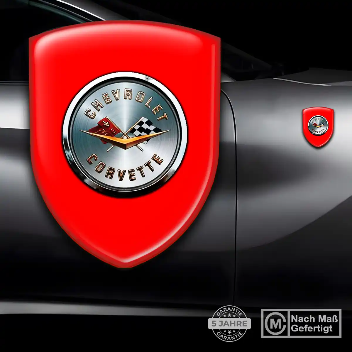 Chevrolet Corvette Emblem Auto Premiumqualität