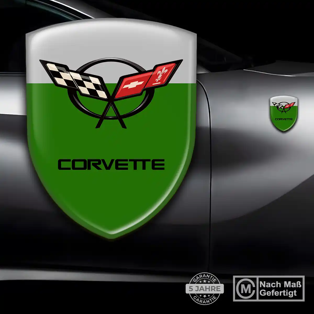 Chevrolet Corvette Emblem Premiumqualität