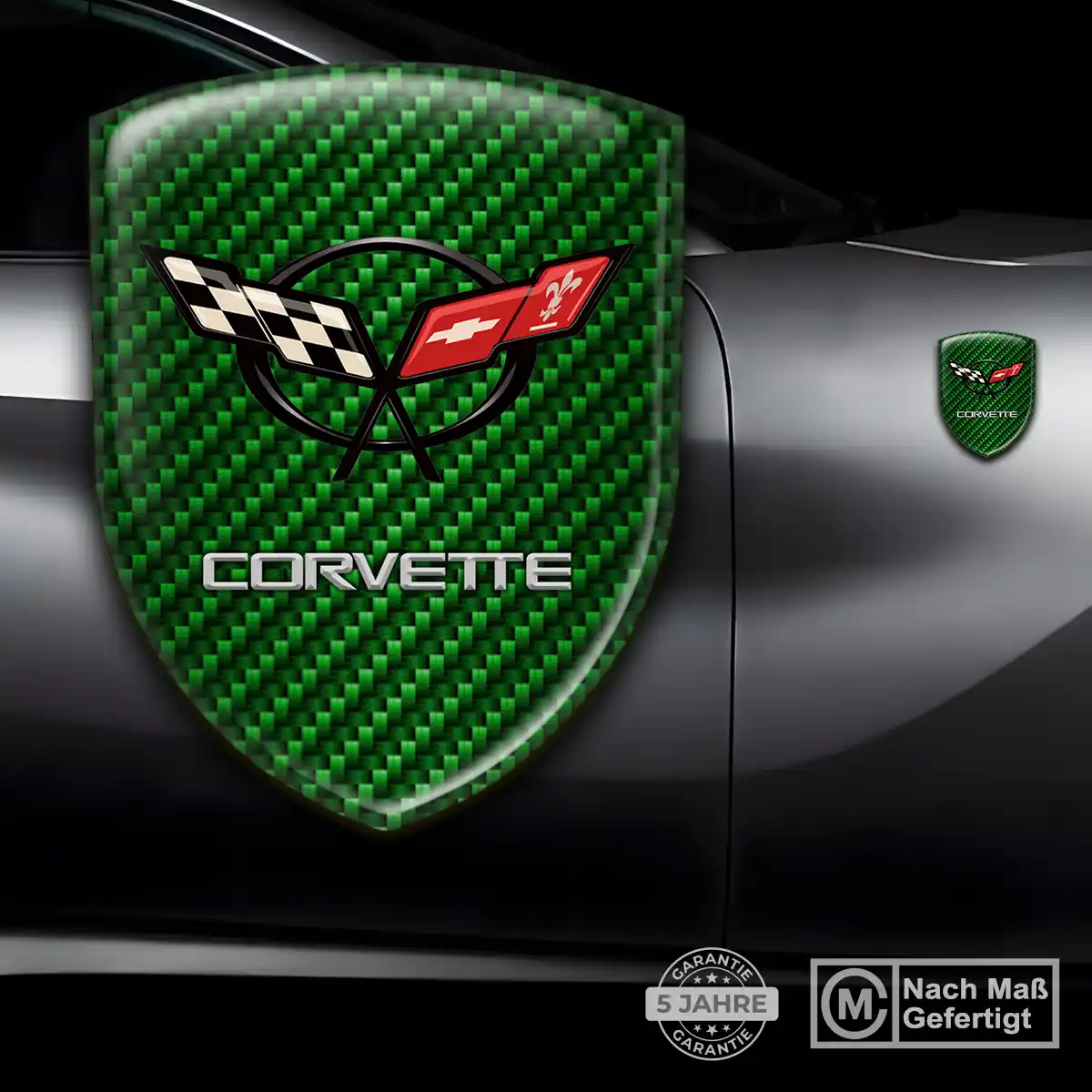 Chevrolet Corvette Emblem Wappen Limitierte Auflage